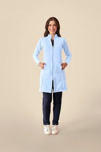 Jaleco Feminino Márcia - Azul Candy