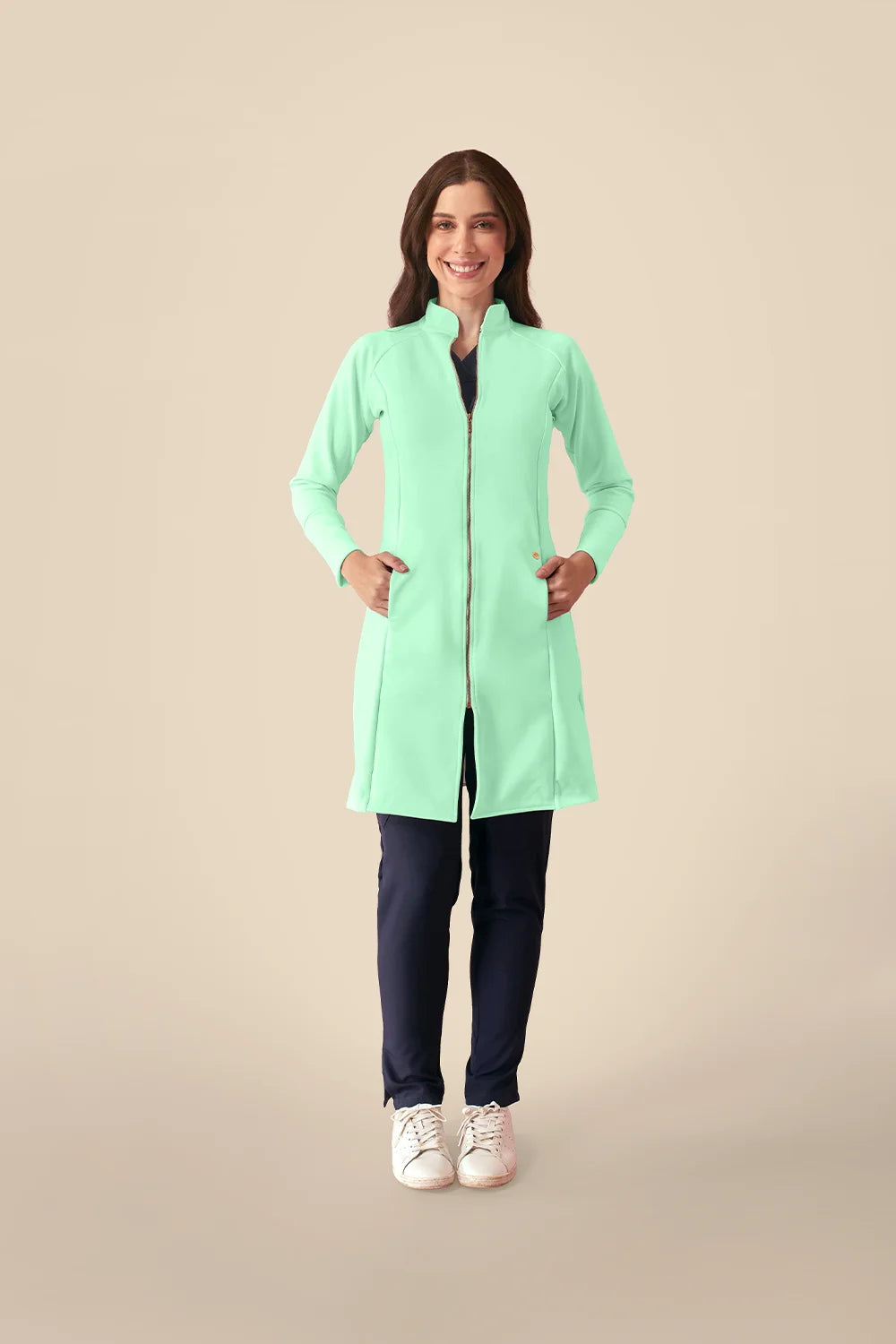 Jaleco Feminino Márcia - Verde Claro