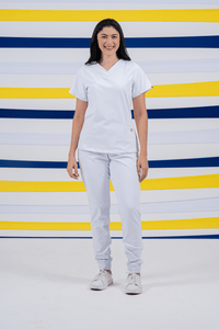 Scrub Feminino Anny - Branco