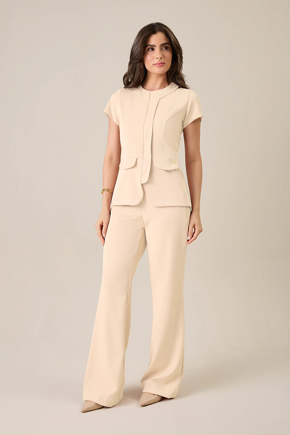 Conjunto feminino Ariele cor nude - foto 1