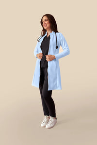 Jaleco Feminino Márcia - Azul Candy