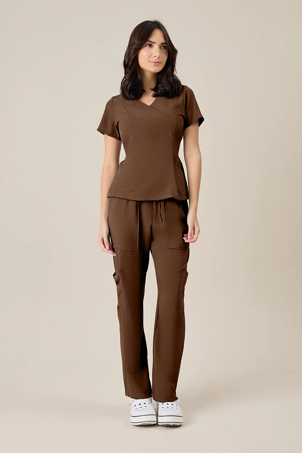 Scrub feminino Val cor chocolate - foto 1