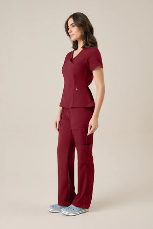 Scrub Feminino Val - Vinho