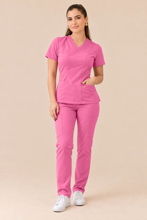 Scrub Feminino Eloa Tec - Malha Tecnológica