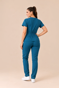Scrub Feminino Eloa Tec - Malha Tecnológica