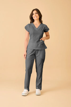 Scrub Feminino Julia Premium - Grafite