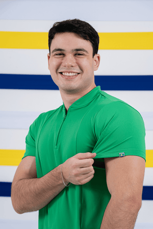 Scrub Masculino Victor - Verde Bandeira