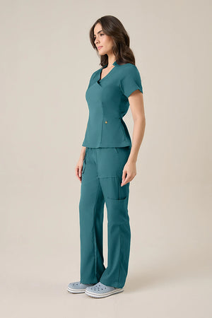 Scrub Feminino Val - Petroleo