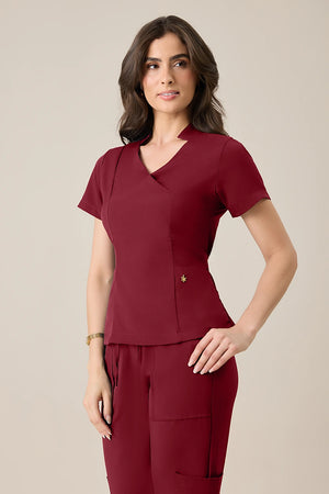 Scrub Feminino Val - Vinho