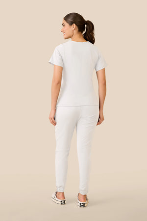 Scrub Feminino Anny - Branco