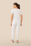 Scrub feminino Anny cor branco - foto 2