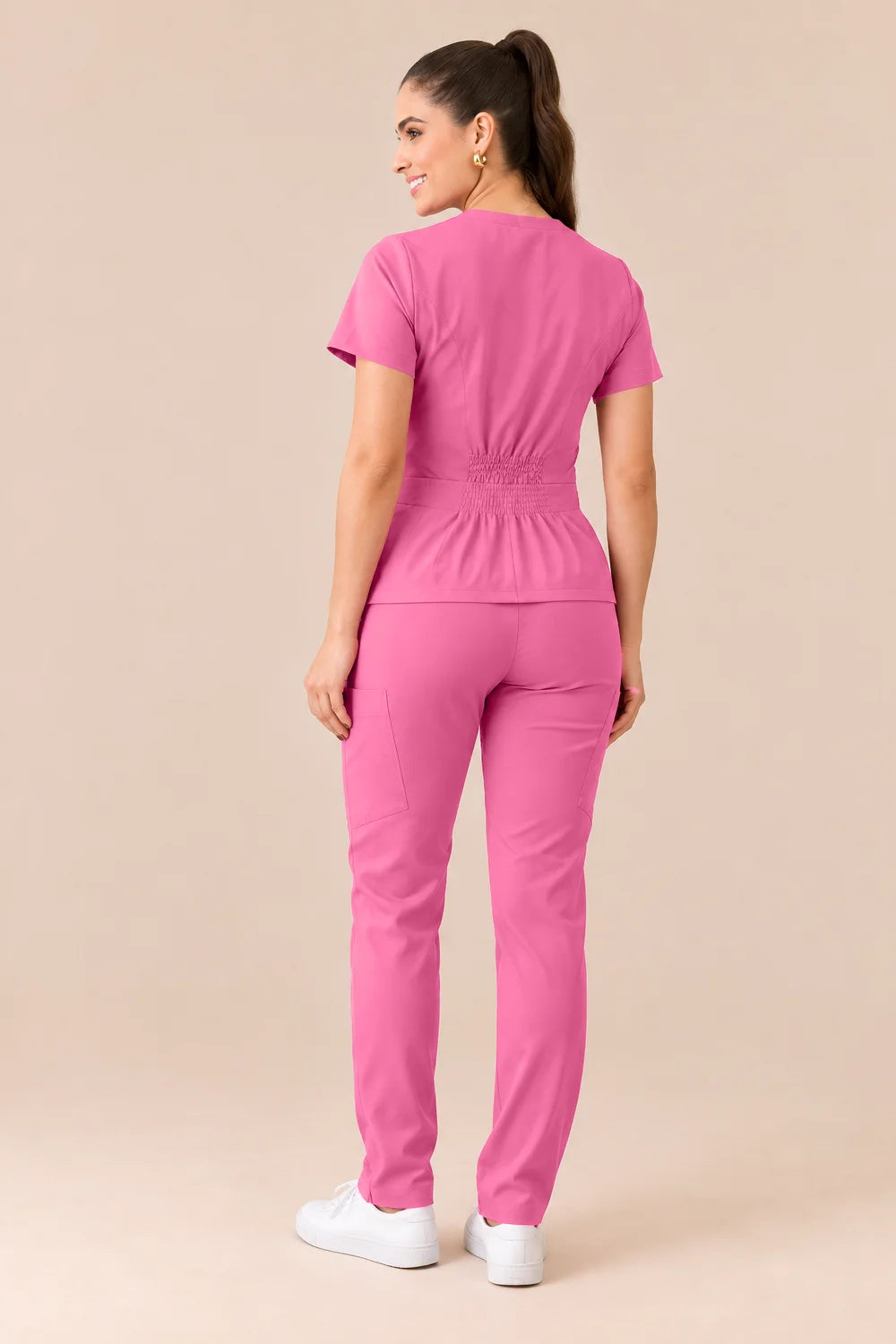 Scrub Feminino Eloa Tec - Malha Tecnológica