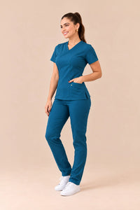 Scrub Feminino Eloa Tec - Malha Tecnológica