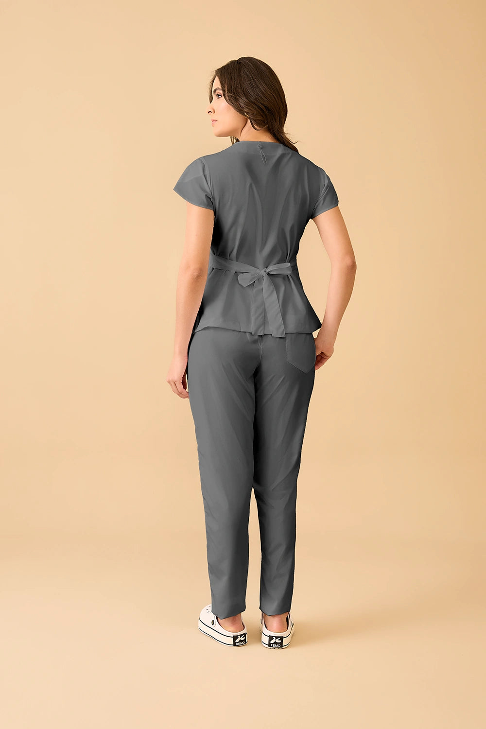 Scrub feminino Julia Premium cor grafite - foto 3