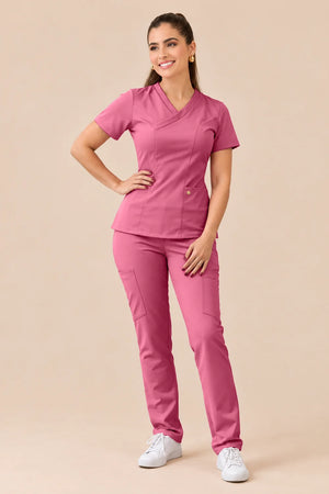 Scrub Feminino Eloa Tec - Malha Tecnológica