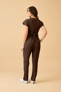 Scrub Feminino Julia Premium - Chocolate