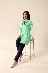 Jaleco Feminino Márcia - Verde Claro