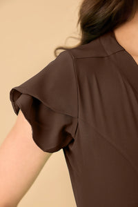 Scrub Feminino Julia Premium - Chocolate