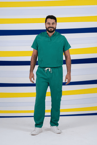 Scrub Masculino Lucas - Verde Folha