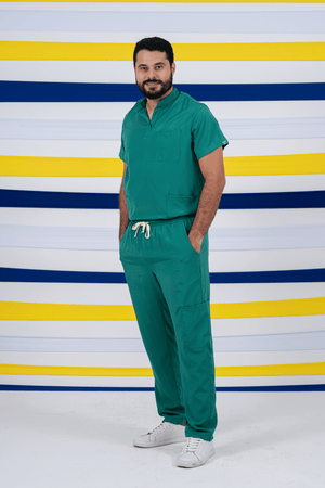 Scrub Masculino Lucas - Verde Folha