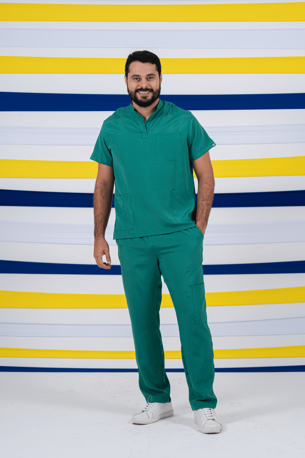 Scrub masculino Lucas cor verde folha - foto 4