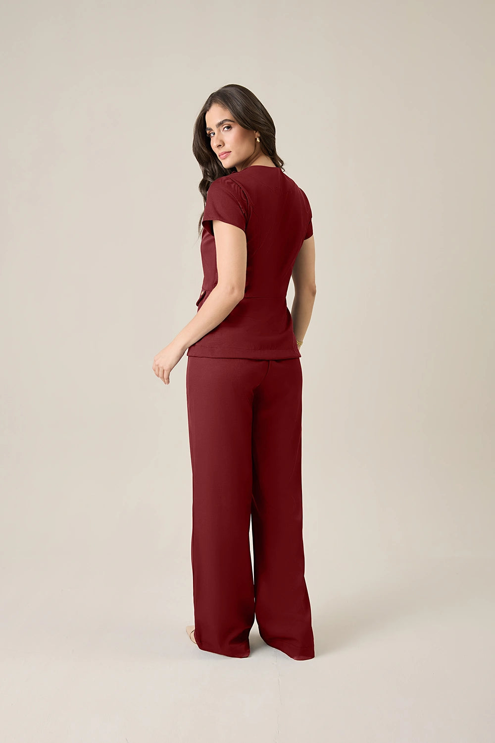 Conjunto feminino Ariele cor vinho - foto 9