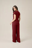 Conjunto feminino Ariele cor vinho - foto 9