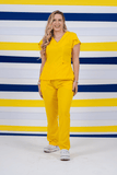 Scrub feminino Julia cor amarelo copa - foto 1