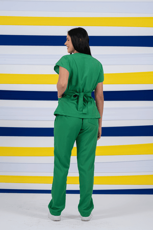 Scrub Feminino Julia - Verde Bandeira