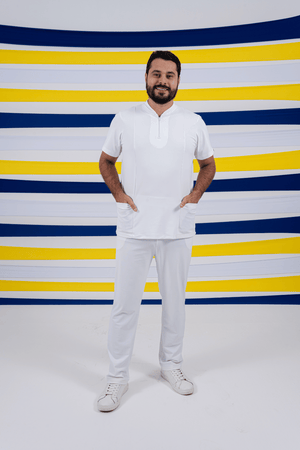 Scrub Masculino Victor - Branco