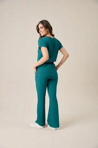 Scrub Feminino Sofia - Petroleo