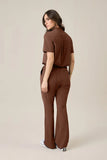 Scrub feminino Yara cor chocolate - foto 6