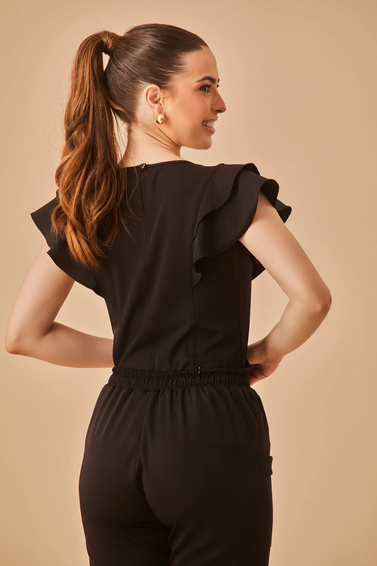 Scrub feminino Claudia cor preto - foto 3