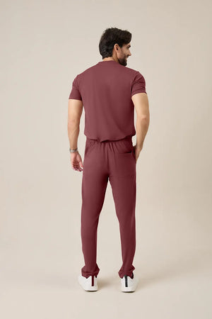Scrub Masculino Gabriel  - Chocolate