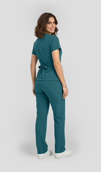 Scrub Feminino Val - Petroleo