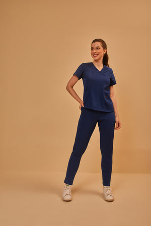 Scrub Feminino Eloá - Marinho