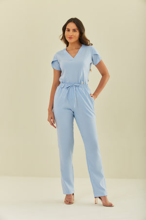 Scrub Feminino Júlia - Azul Claro