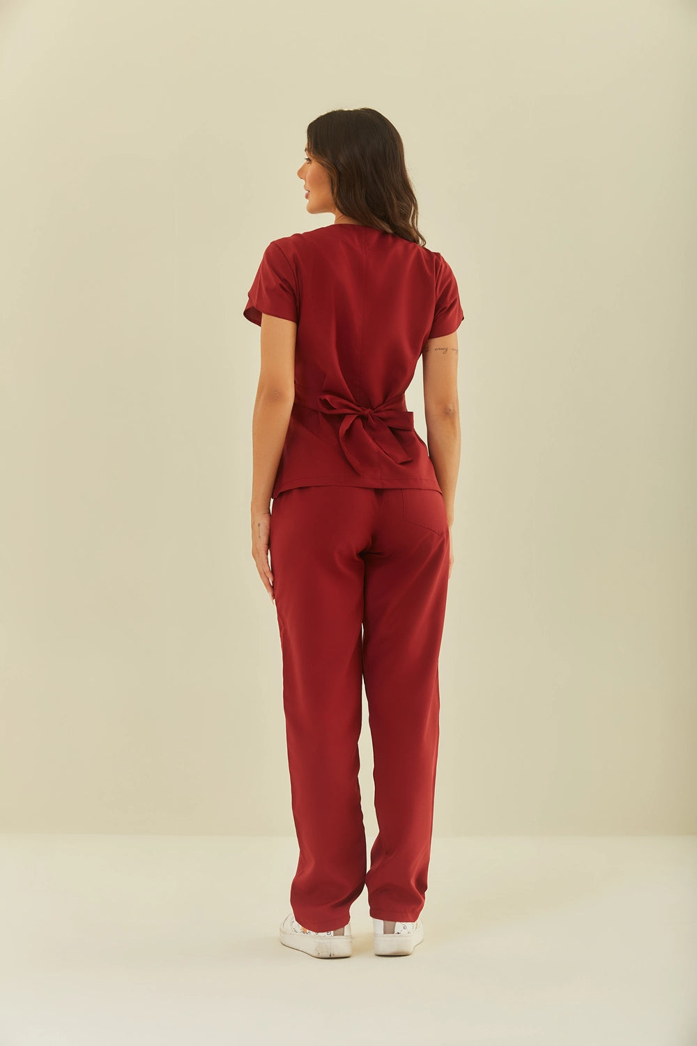 Scrub feminino Julia cor vinho - foto 6