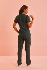 Scrub Feminino Jamile - Verde Escuro