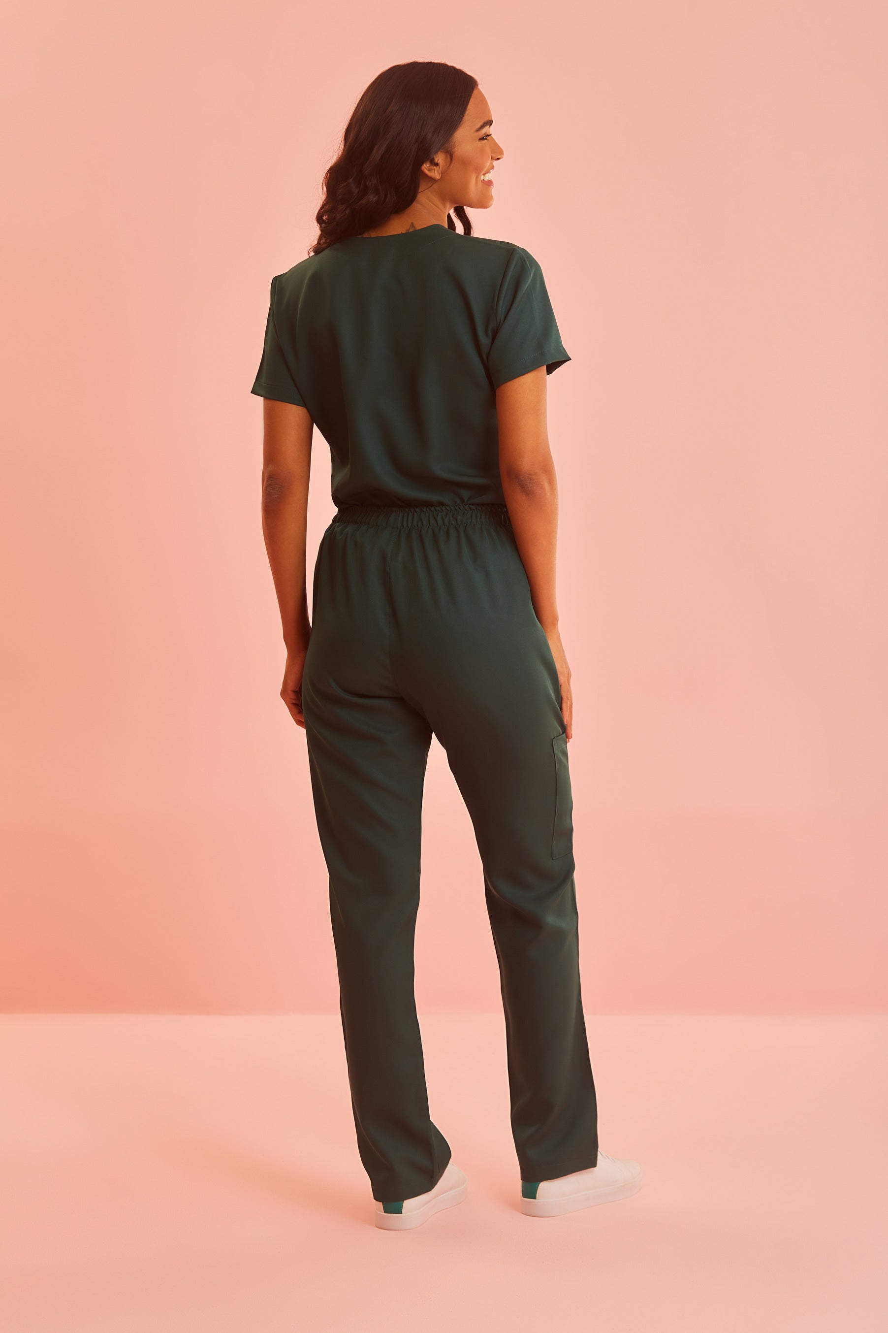 Scrub feminino Jamile cor verde escuro - foto 5