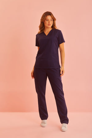 Scrub Feminino Jamile - Marinho