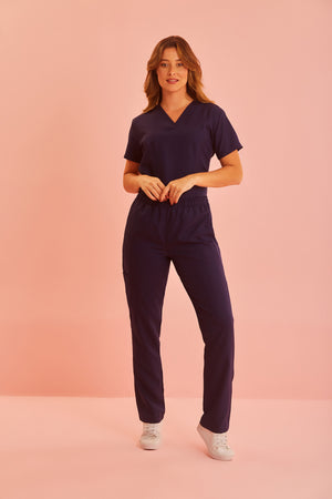 Scrub Feminino Jamile - Marinho