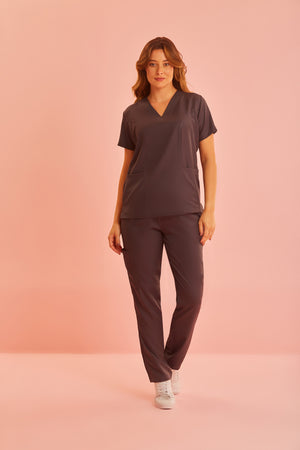 Scrub Feminino Jamile - Grafite