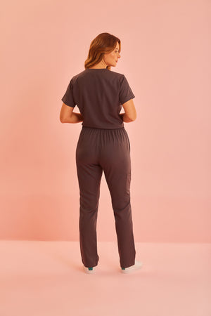 Scrub Feminino Jamile - Grafite