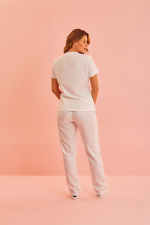 Scrub Feminino Jamile - Branco