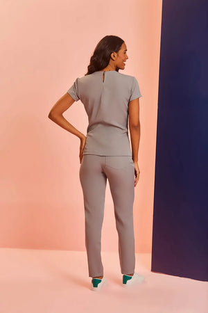 Scrub Feminino Maria - Grafite