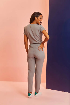 Scrub Feminino Maria - Grafite