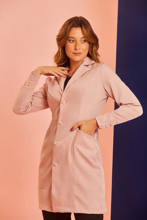 Jaleco Feminino Denise - Nude