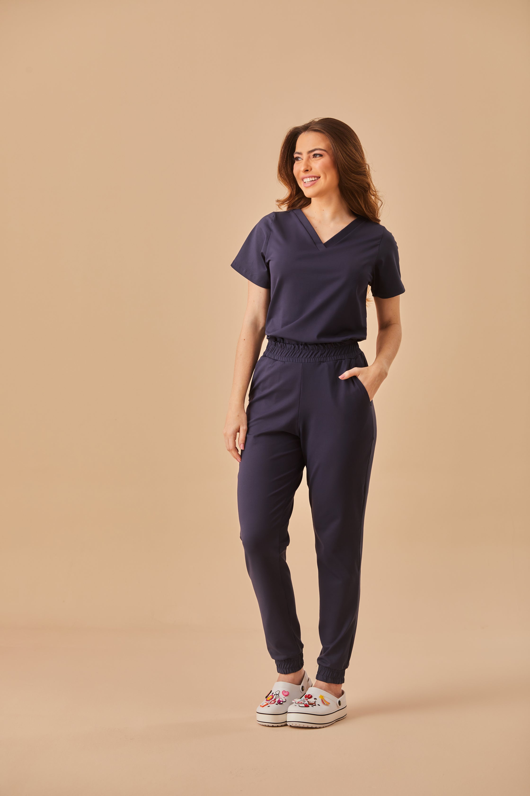 Scrub feminino Anny cor marinho - foto 4