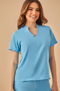 Scrub Feminino Isabel - Azul Farda